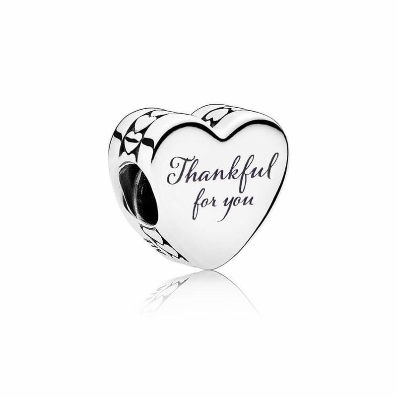 Pandora Australia Thankful For You Charm - Sterling Silver | QDGEVF403